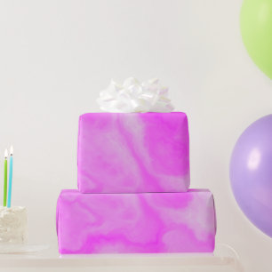 Papel De Regalo Pintura jaspeada rosa