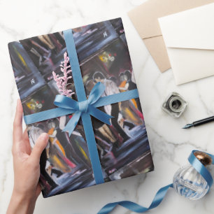 Papel De Regalo Pintura Mambo Night de Alfred Fox