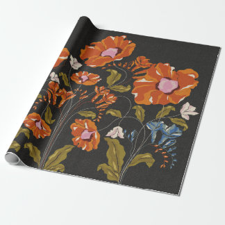Papel De Regalo Pinturas de loros en auge