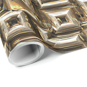 Papel De Regalo Pirámides de oro 1