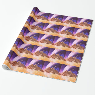 Papel De Regalo Pirámides espaciales
