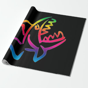 Papel De Regalo Piranha