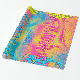 Papel De Regalo PIRÓN - fractal decorativo moderno -