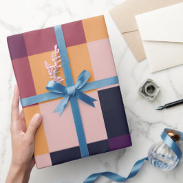 Papel De Regalo Pixelated Harmony Wrapping Paper
