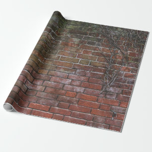 Papel De Regalo Pizarra de madera marrón y negra