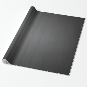 Papel De Regalo Pizarra negra rústica impresa