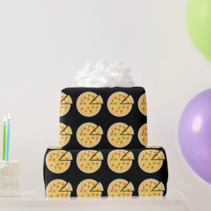 PAPEL DE REGALO PIZZA BIRTHDAY FUNNY WRAPPER PAPER