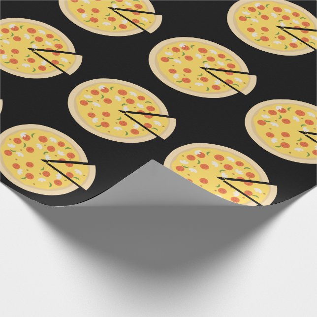 PAPEL DE REGALO PIZZA FUNNY WRAPPER PAPER (Esquina)