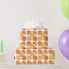 Papel De Regalo Pizza Peperroni, Queso Y Margherita