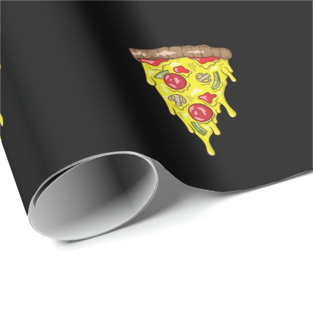 Papel De Regalo Pizza Stück Salami (Esquina del rollo)