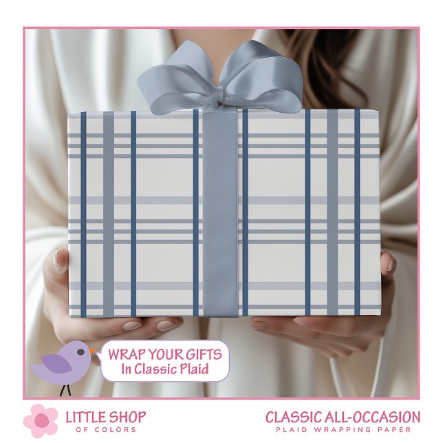 Papel De Regalo Placa azul clásica (Subido por el creador)