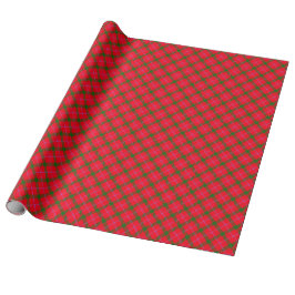 Papel De Regalo Placa de vacaciones / Tartán