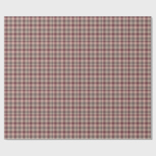 Papel De Regalo Plaid de blushwood