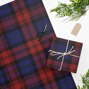 Papel De Regalo Plaid Navidades Holiday Tartan