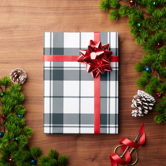 Papel De Regalo Plaid Wrapping paper (Regalo de vacaciones)