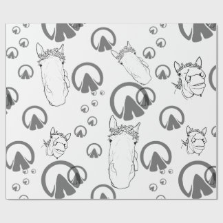 Papel De Regalo Planificadores de Fiestas de Caballo Edición Caos