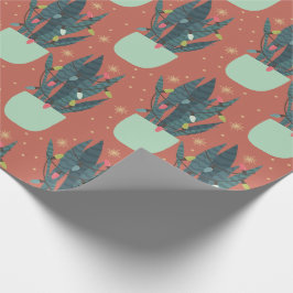 Papel De Regalo Planta de serpientes navidades