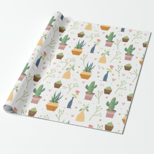 Papel De Regalo Plantas domésticas
