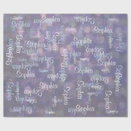 Papel De Regalo Plantilla conocida del regalo del collage