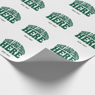 Papel De Regalo Plantilla corporativa de logotipo empresarial pers