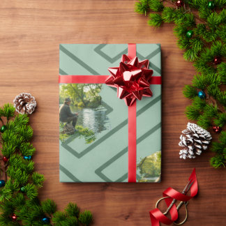 Papel De Regalo Plantilla de Foto Personalizada Inspiración Griega