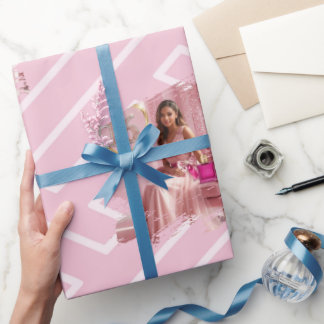 Papel De Regalo Plantilla de foto personalizada Inspiración griega