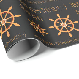 Papel De Regalo Plantilla de regalo personal del propietario de Sa