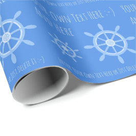 Papel De Regalo Plantilla de regalo personal del propietario de Sa