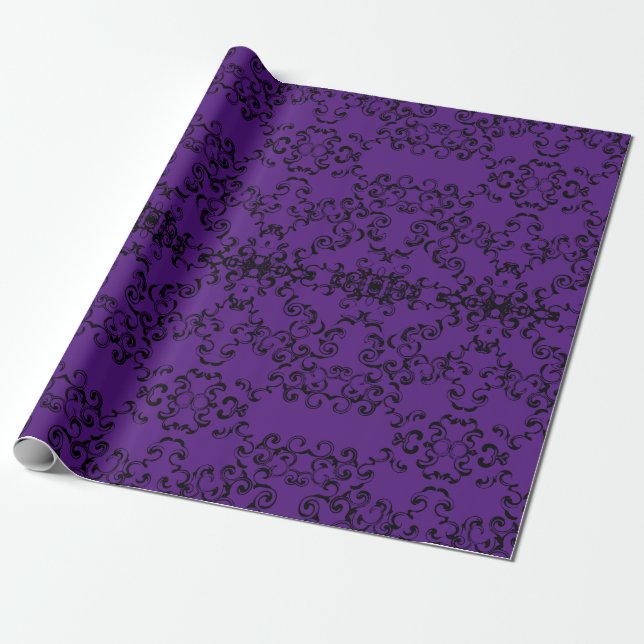 PAPEL DE REGALO PLANTILLA DE REMOLINO (Desenrollado)