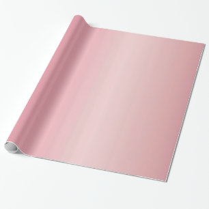 Papel De Regalo Plantilla elegante glamurosa de oro rosa brillante