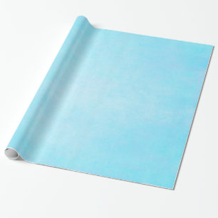Papel De Regalo Plantilla ligera azul verde azulada de la acuarela