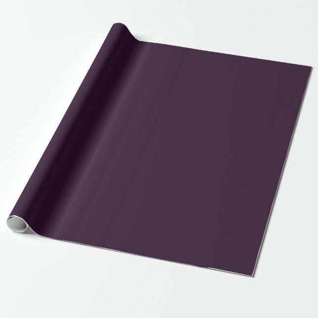 Papel De Regalo Plantilla monocroma PURPLE PLUM PRESUPUESTARIO (Desenrollado)