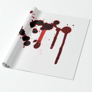 Papel De Regalo Plátano de sangre del diseñador