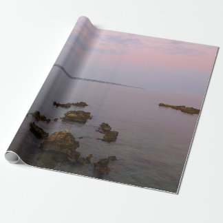 Papel De Regalo Playa de sol rosa