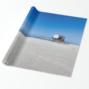 Papel De Regalo Playa en el Mar del Norte, San Pedro Ording