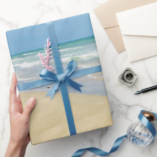 Papel De Regalo Playa hermosa de la playa