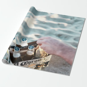 Papel De Regalo Playa Laguna