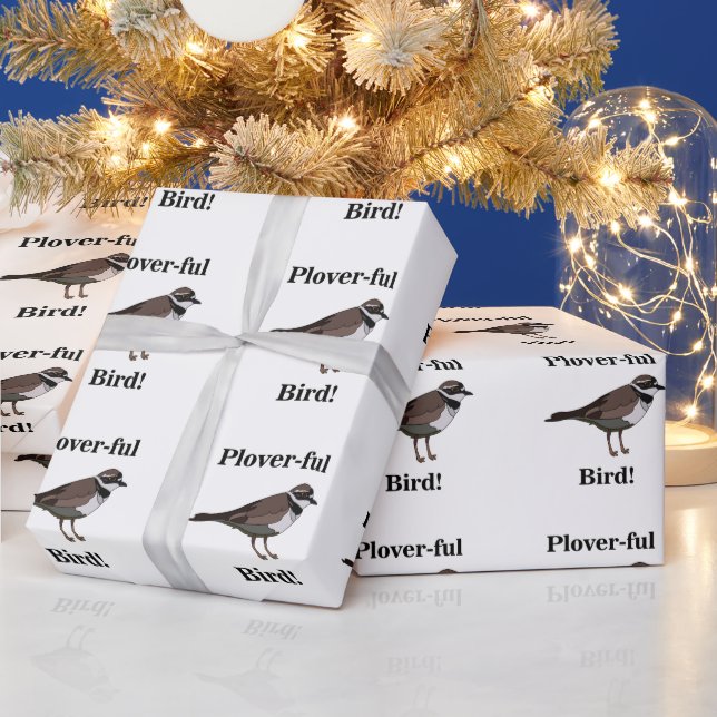 Papel De Regalo Plover Bird Funny Birder (Vacaciones)