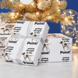 Papel De Regalo Pointer Inglés yendo directo al grano 