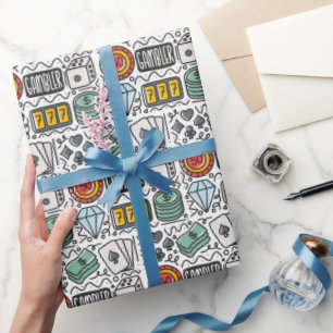 Papel De Regalo Póker de Casino de Juegos de Azar