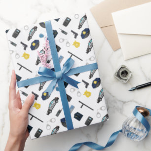 Papel De Regalo Policía