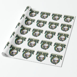 Papel De Regalo Policía de la motocicleta