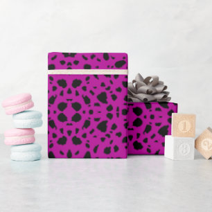 Papel De Regalo polka dots black art and purple wallpaper 