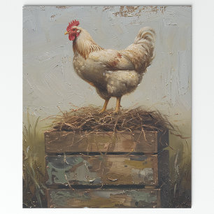 Papel De Regalo Pollo Rústico y Desenlace del Nido