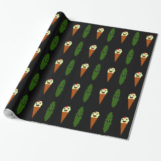 Papel De Regalo Pollos y helado