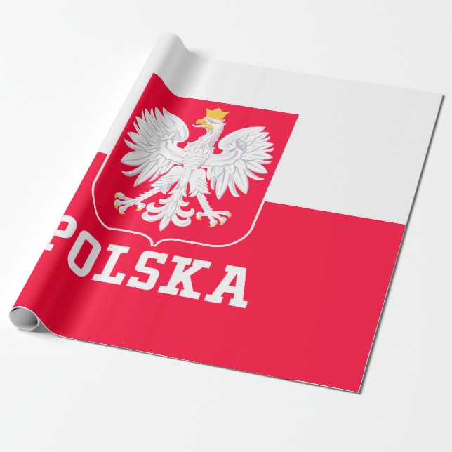 Papel De Regalo Polonia (Desenrollado)