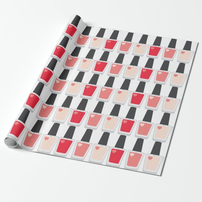 Papel De Regalo Polvo de clavos (Desenrollado)
