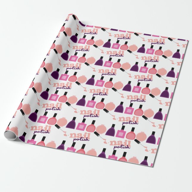 Papel De Regalo Polvo de clavos (Desenrollado)