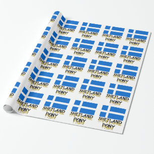 Papel De Regalo Ponías flexibles - Shetland