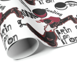 Papel De Regalo Ponlo en marcha - Navidades lúdicos y mashup espac